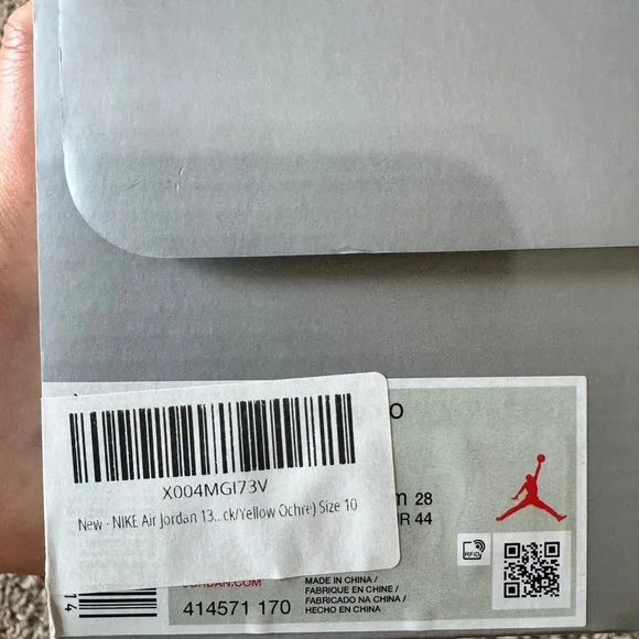 White and Blue Sneakers - Picture 4 of 4